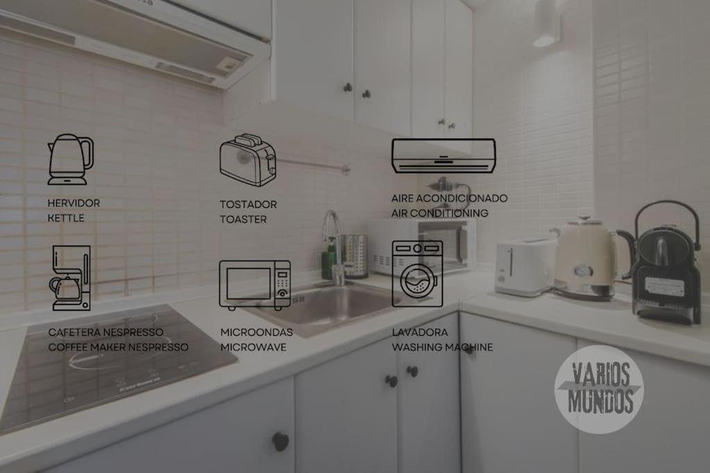 Super Cool Apt Para 4Pax En Plaza De Chueca มาดริด ภายนอก รูปภาพ